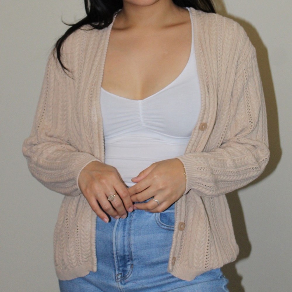 Oatmeal Cardigan